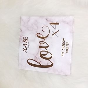 Amuse Cosmetics Love x4 Eye Shadow Palette 4 Shades